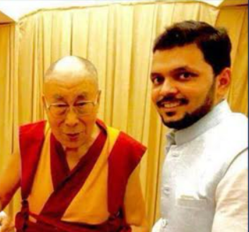 With HH The Dalai Lama