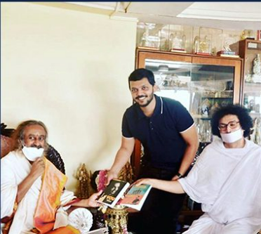 With revered spiritual leaders